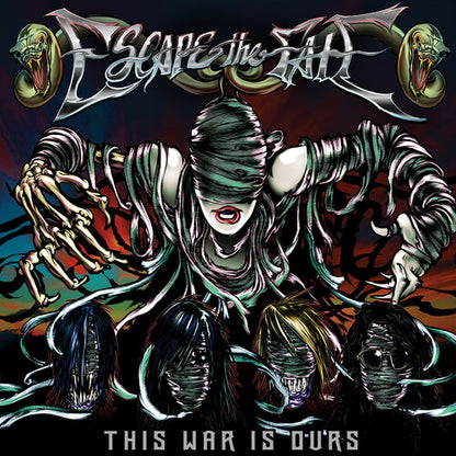 Escape the Fate - This War Is Ours: Anniversary Edition [Explicit Content] (Colored Vinyl, White, Red, Green) [Vinyl]