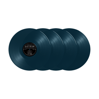 THE ELDER SCROLLS V: SKYRIM Ultimate Edition - 4LP BOX SET "Blackreach Blue" [VINYL] *Pre-Order* [Vinyl]