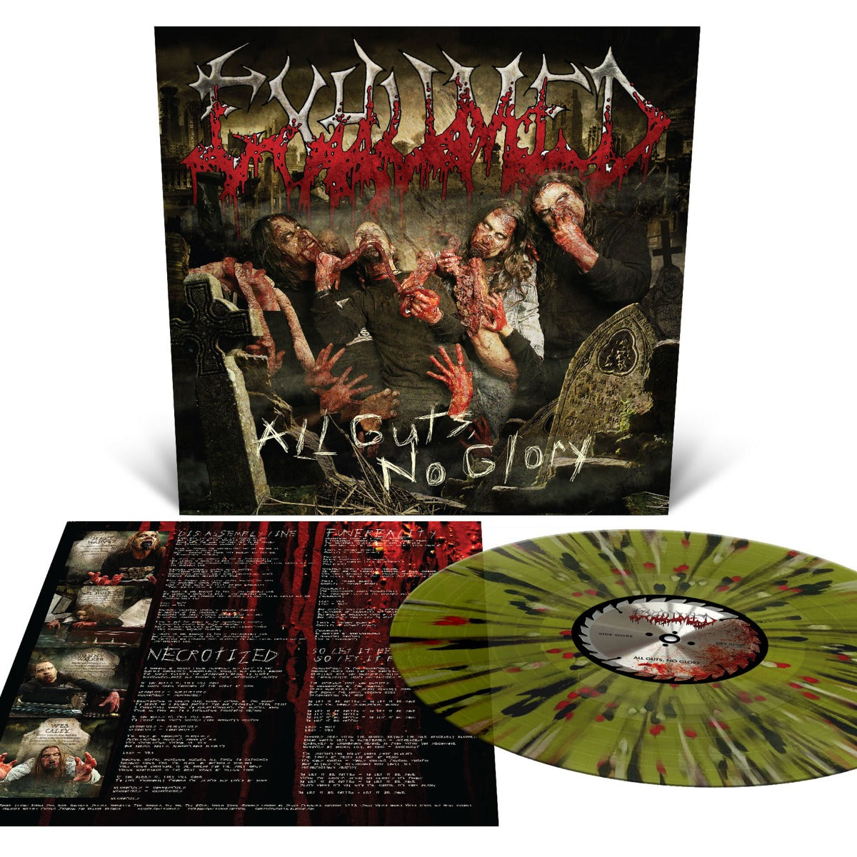 All Guts, No Glory (Swamp Green with Splatter) [Vinyl] - Paladin Vinyl