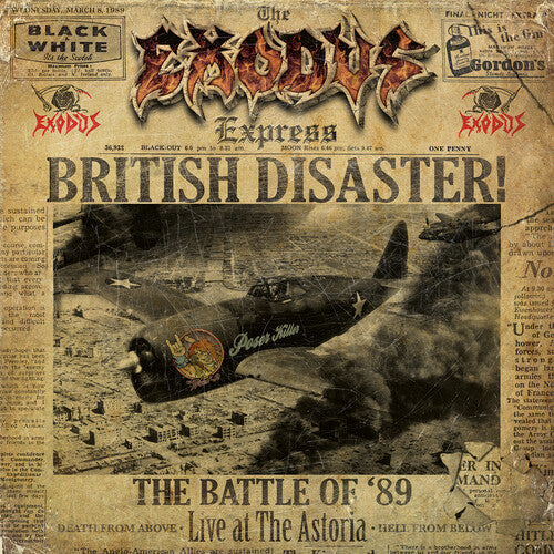 Exodus - British Disaster: La batalla del 89 (En vivo en el Astoria) [CD]