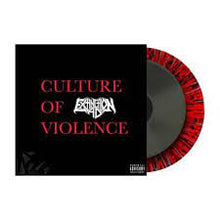 Extinction AD - Culture Of Violence (Vinilo de color, rojo, negro, vinilo de 10 pulgadas, funda plegable) (2 LP) [Vinilo]