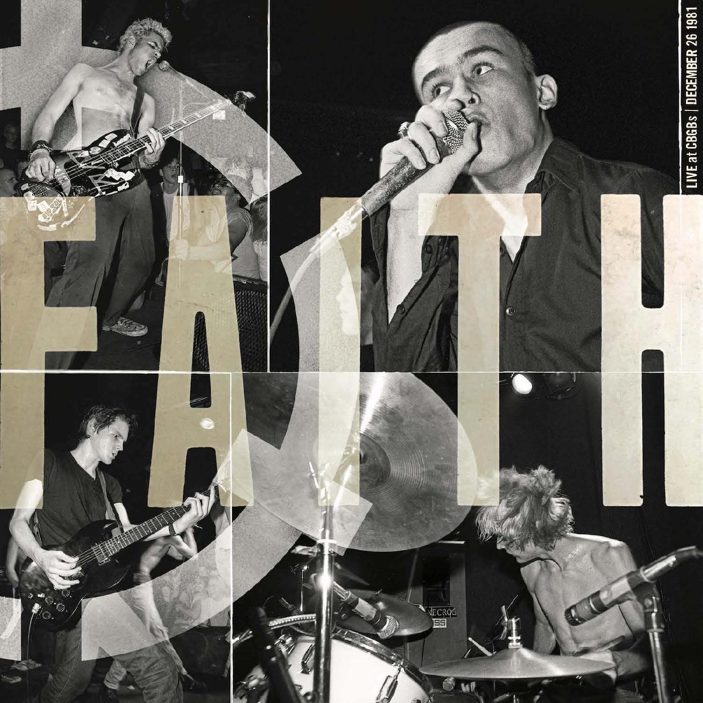 Faith - Live at CBGB's (BLUE VINYL) [Vinyl] - Paladin Vinyl