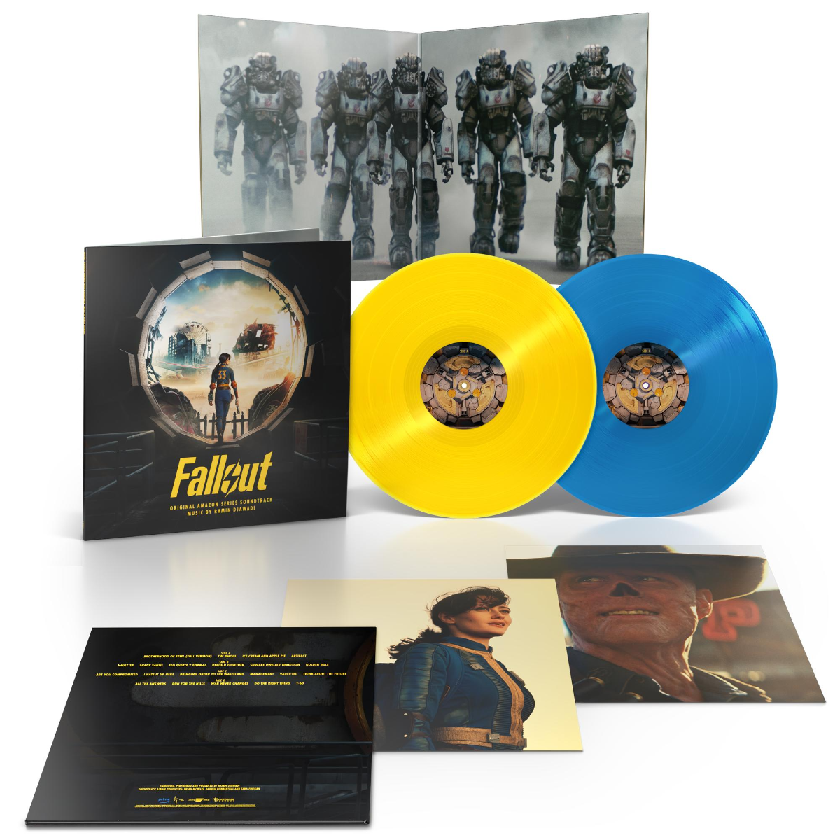 Ramin Djawadi - Fallout Original Amazon Series Soundtrack (Blue/Yellow 2LP) [Vinyl] - Paladin Vinyl