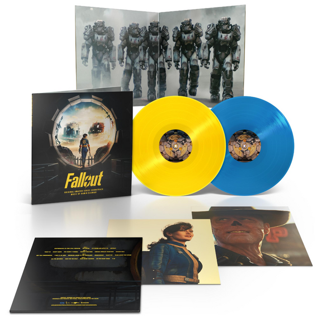 Ramin Djawadi - Banda sonora original de la serie Fallout de Amazon (azul/amarillo, 2 LP) [vinilo]