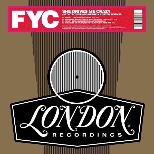 Fine Young Cannibals - She Drives Me Crazy (Derrick Carter And Seth Troxler Remixes) [Vinyl]