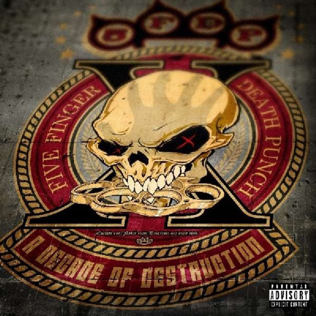 Five Finger Death Punch - A Decade Of Destruction [Explicit Content] (Crimson Red, Limited Edition, Gatefold LP Jacket) (2 Lp's) [Vinyl]