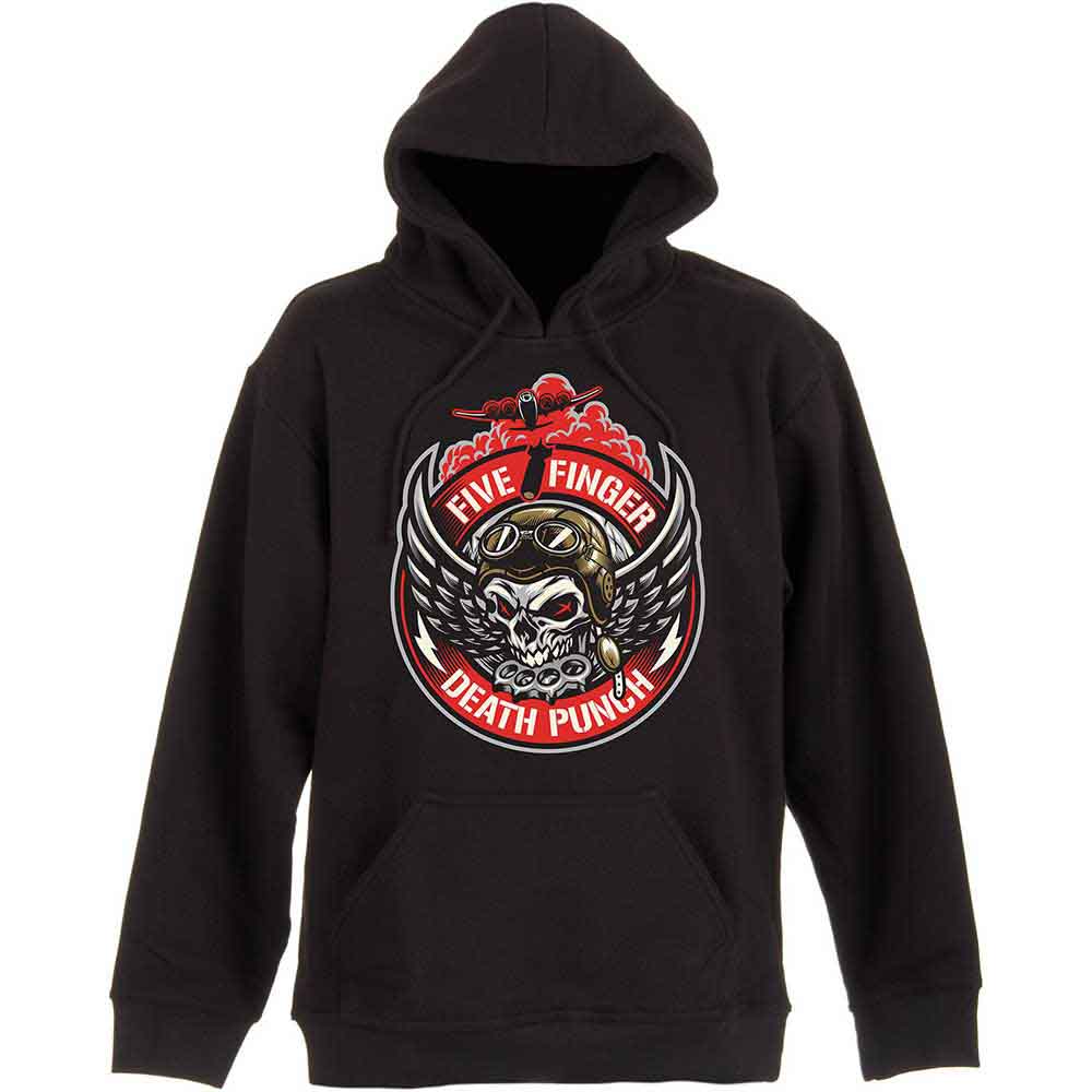 Five Finger Death Punch - Parche de bombardero [Sudadera]