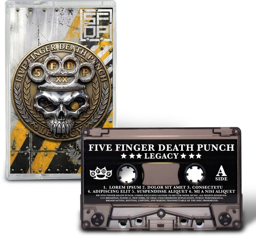 Five Finger Death Punch - Legacy [Explicit Content] (Indie Exclusive) (Cassette) [Cassette]