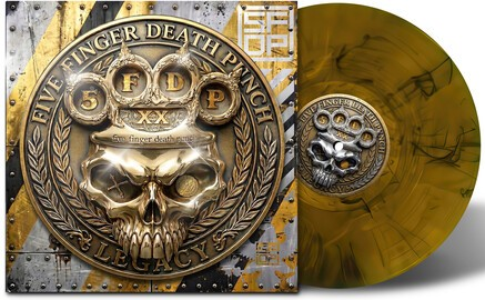 Five Finger Death Punch - Legacy [Explicit Content] (Indie Exclusive, Limited Edition, 140 Gram "Amber Wave" Colored Vinyl) [Vinyl]
