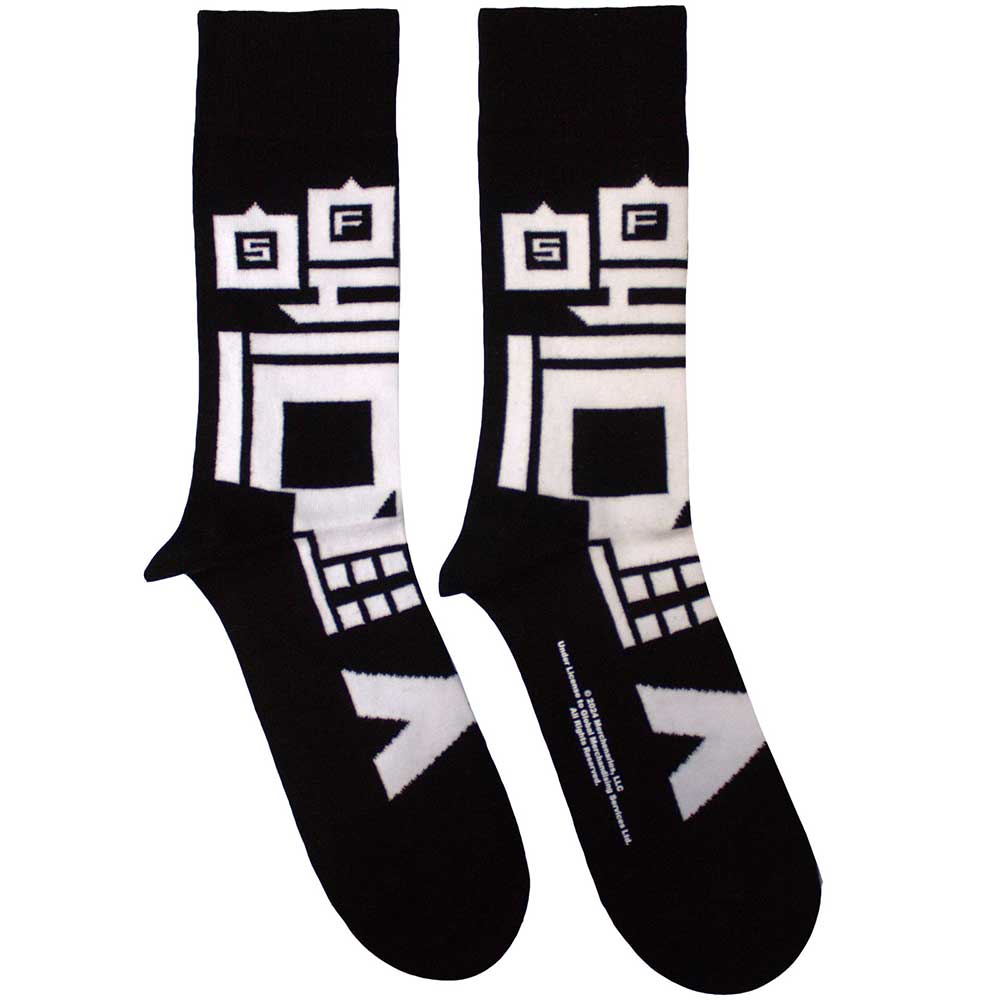 Pixeled Skull [Socks]
