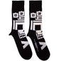 Five Finger Death Punch Pixeled Skull [Socks]