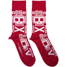 Five Finger Death Punch Pixeled Skull Repeat [Socks]