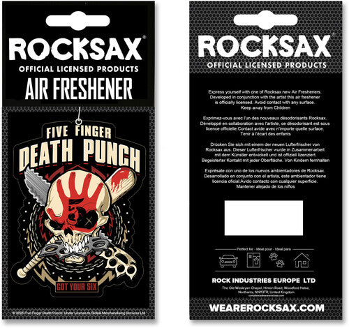 Rocksax - Five Finger Death Punch - Got Your Six Logo - Air Freshener [Air Freshener]