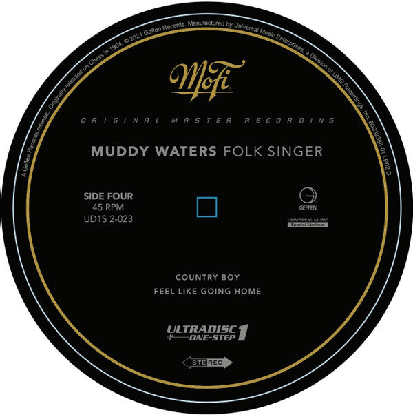 Muddy Waters - Folk Singer [Mofi, Ltd, numerado] [Vinilo]