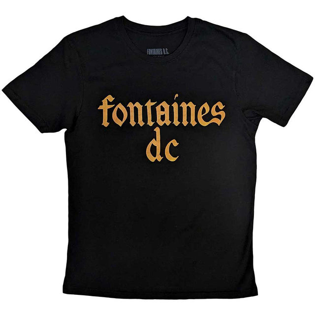 Fontaines D.C. Gothic Logo T-Shirt