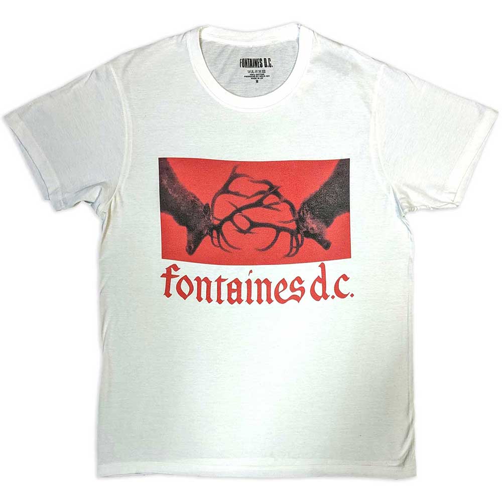 Camiseta con el logotipo gótico de Fontaines DC