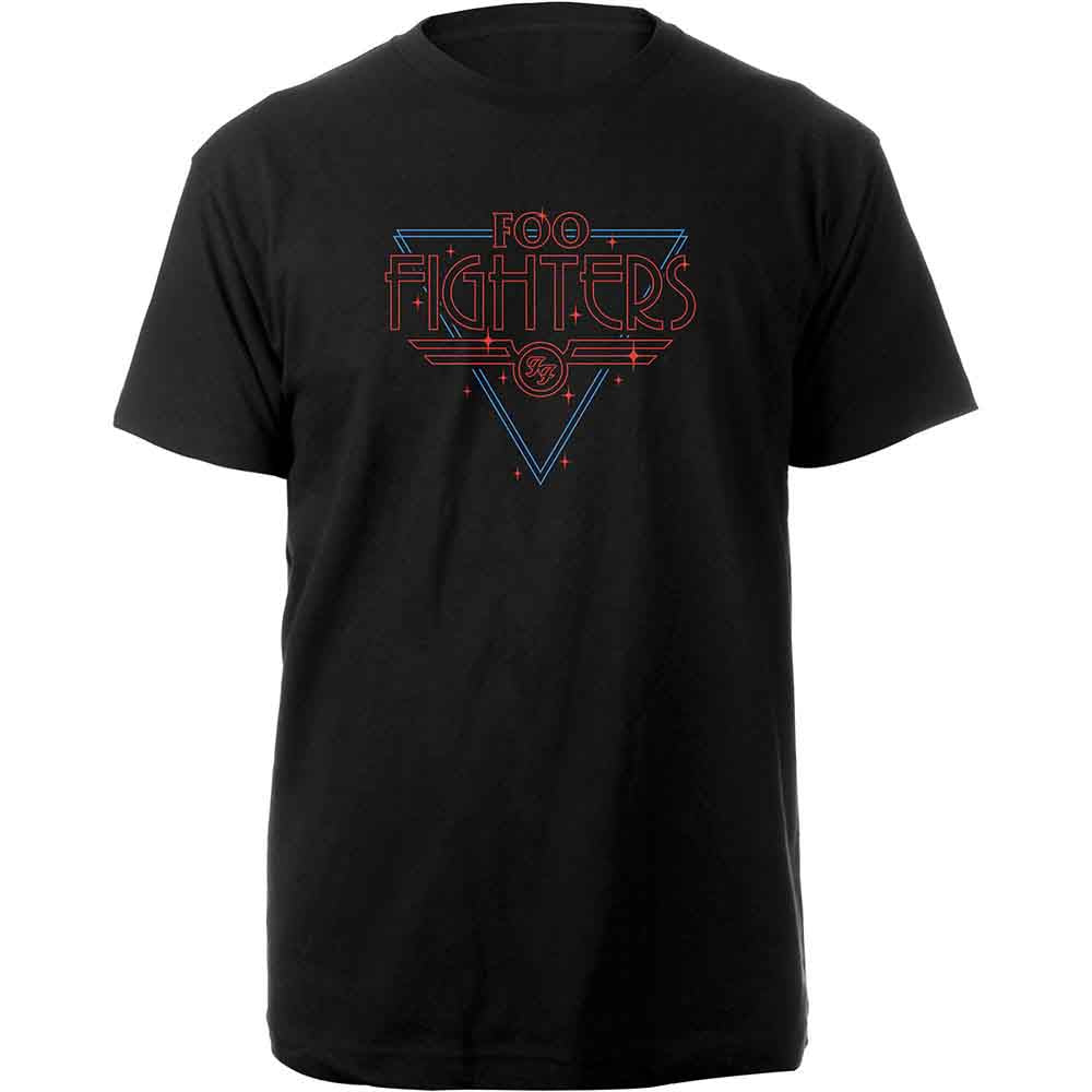 Foo Fighters - Camiseta con diseño discográfico en negro