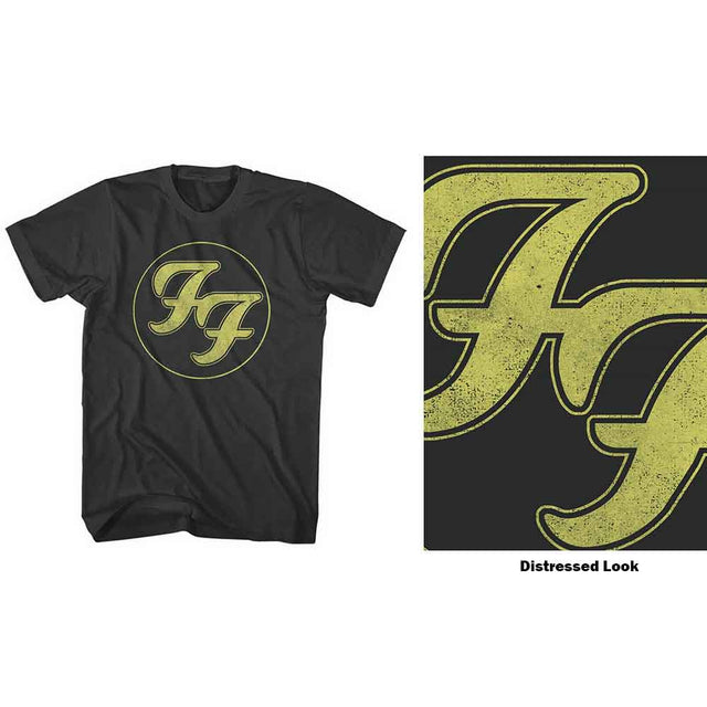 Foo Fighters Distressed FF Logo T-Shirt