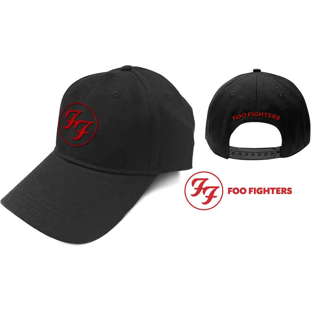 Foo Fighters - Logotipo del círculo rojo [Gorra]