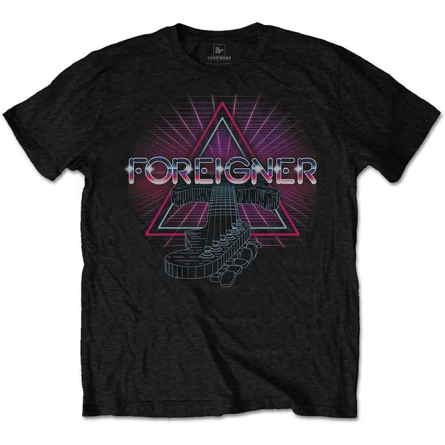 Foreigner Neon Guitar [T-Shirt]