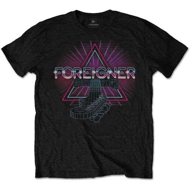 Foreigner - Neon Guitar [T-Shirt]