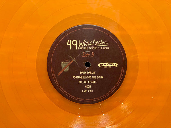 49 Winchester - Fortune Favors The Bold (IEX Orange) [Vinyl] - Paladin Vinyl