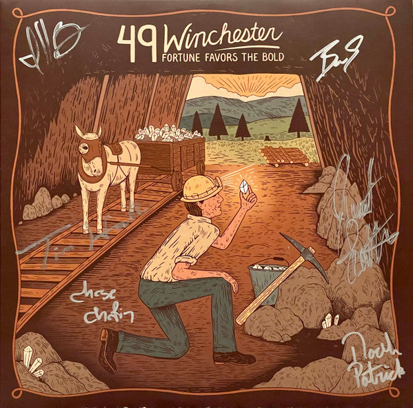 49 Winchester - Fortune Favors The Bold (IEX Orange) [Vinyl] - Paladin Vinyl