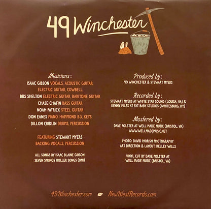 49 Winchester - Fortune Favors The Bold (IEX Orange) [Vinyl] - Paladin Vinyl