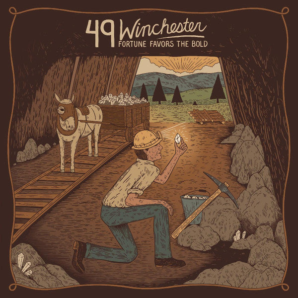 49 Winchester - Fortune Favors The Bold (IEX Orange) [Vinyl] - Paladin Vinyl