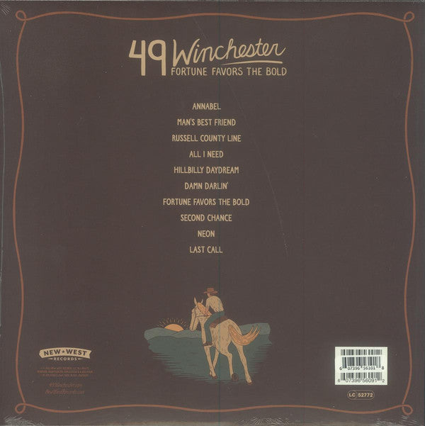 49 Winchester - Fortune Favors The Bold (IEX Orange) [Vinyl] - Paladin Vinyl