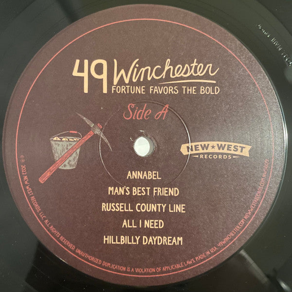 49 Winchester - La fortuna favorece a los audaces [Vinilo]