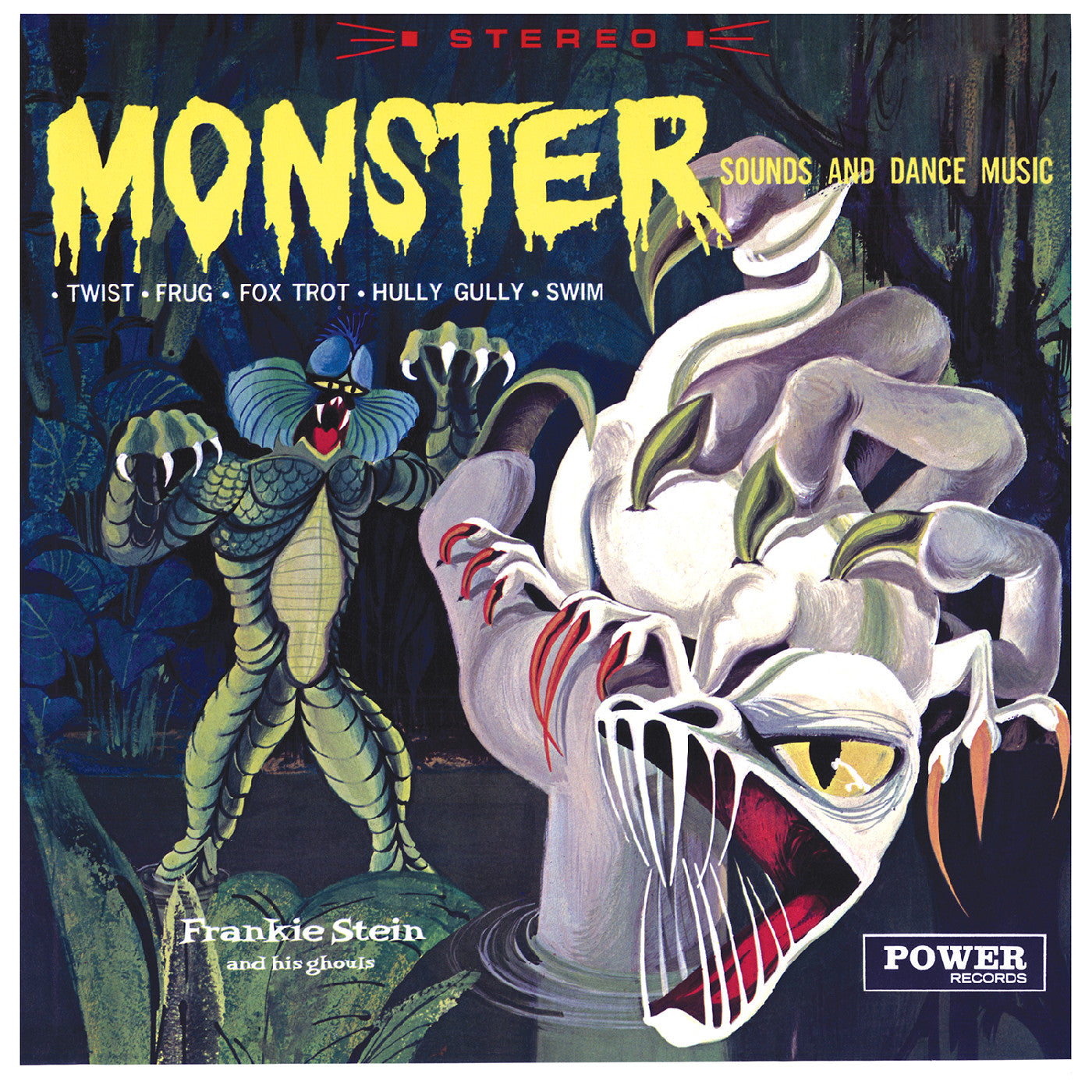 Frankie Stein and His Ghouls - Monster Sounds and Dance Music (COKE CLEAR WITH YELLOW "SERPENTINE" SWIRL VINYL) [Vinyl]