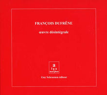 Oeuvre Désintégrale [CD]