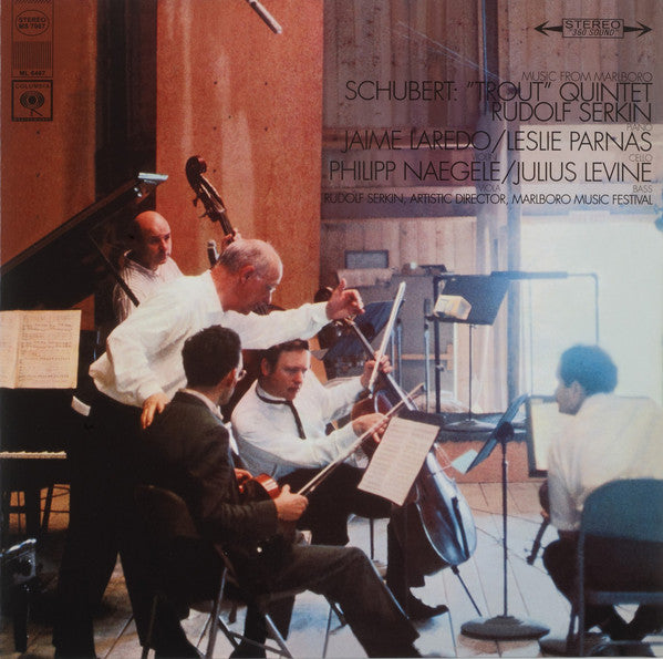 Music From Marlboro Schubert: "Trout" Quintet [Vinyl]