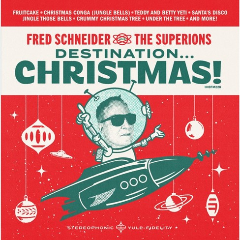 Fred Schneider &amp; the Superions - Destination Christmas (Exclusivo independiente, vinilo rojo) [Vinilo]