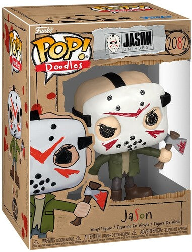 Funko POP! Movies: Friday the 13th: Jason (Doodles) (Vinyl Figure, Collectible) [Action Figure]