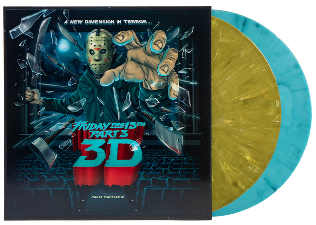 Harry Manfredini - Viernes 13 Parte 3 Banda sonora 3D [2LP Corpse Pamela Voorhees] [Vinilo]