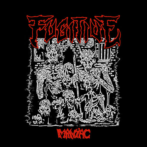 Fugitive - Maniac (Clear Vinyl, Black, Red, Limited Edition, Extended Play) [Vinyl]