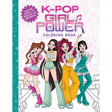 K-Pop Girl Power Coloring Book