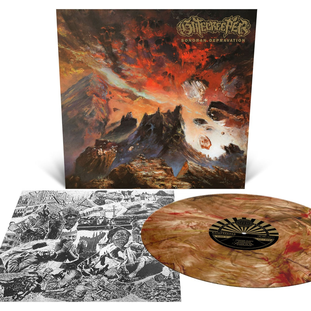 Gatecreeper - Sonoran Depravation (Marble Colored Vinyl) [Vinyl]