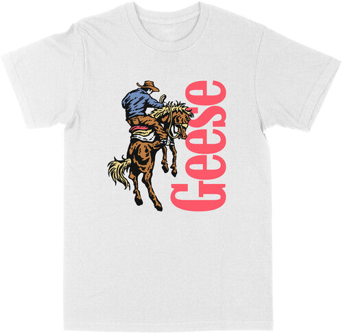 Geese - Geese - 3D Cowboy - T-Shirt - Large (White) [Apparel]