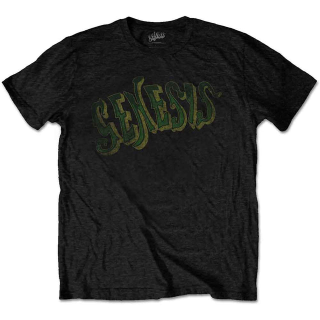 Genesis Vintage Logo - Green T-Shirt