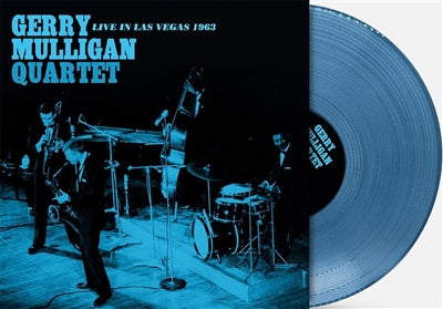 Gerry Mulligan Quartet - Live In Las Vegas 1963 (Exclusivo indie, vinilo transparente de color azul) [Discos y LP]