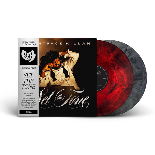 Ghostface Killah - Set The Tone (Guns &amp; Roses) (Vinilo de color mármol rojo y negro) (2 LP) [Vinilo]