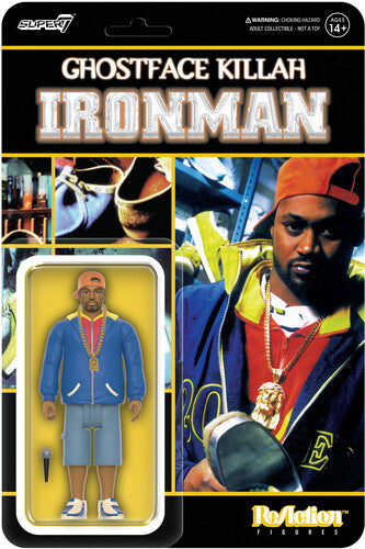 Ghostface Killah - Super7 - Ghostface Killah - Reaction - Ghostface Killah Ironman (Collectible, Figure, Action Figure) [Action Figure]