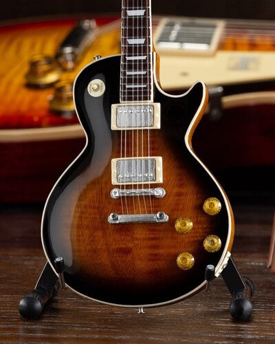 Gibson Les Paul Traditional Tobacco Burst Mini Guitar Replica Collectible (Collectible, Figure) [Action Figure]