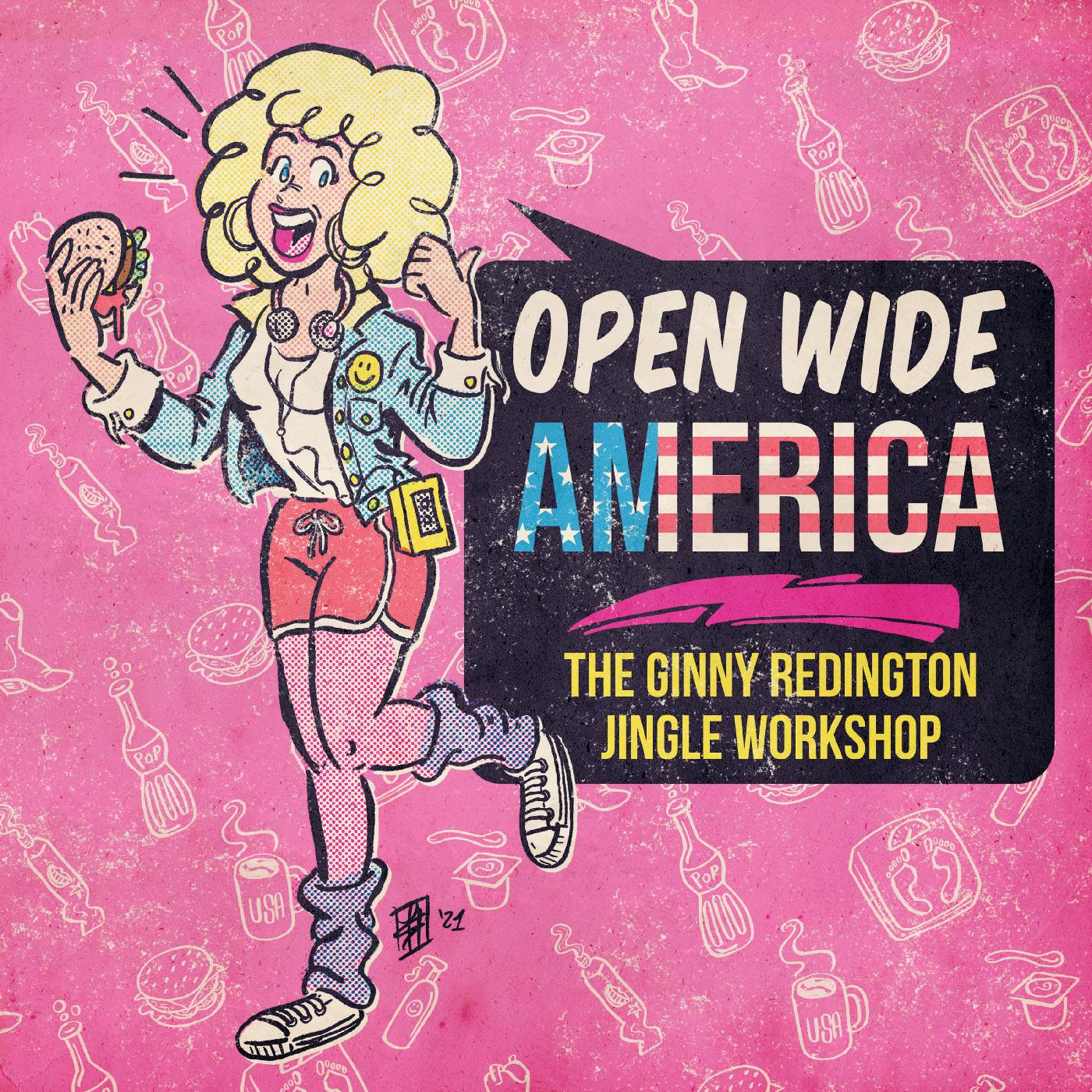 Open Wide America: The Ginny Redington Jingle Workshop (WHITE VINYL) [Vinyl] - Paladin Vinyl