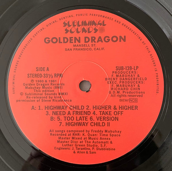 Golden Dragon - Golden Dragon (DELUXE) [Vinyl]