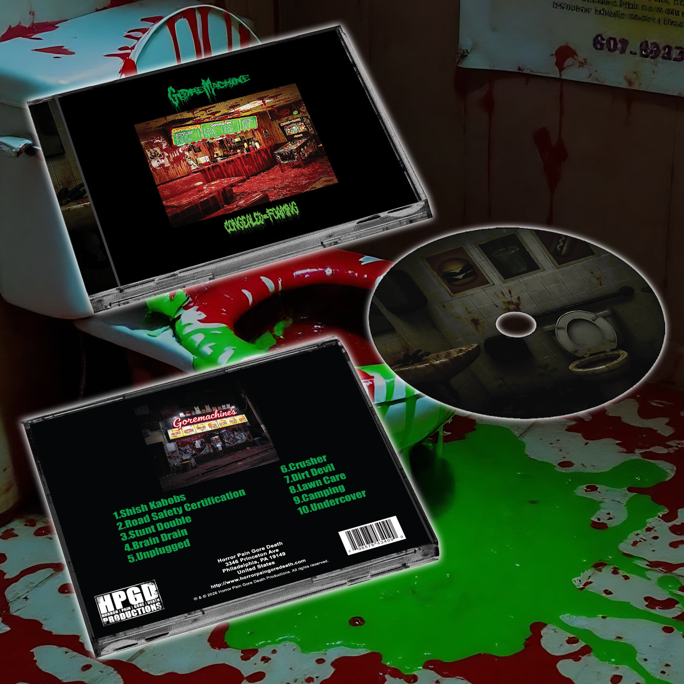 GORE MACHINE - Congealed And Foaming CD