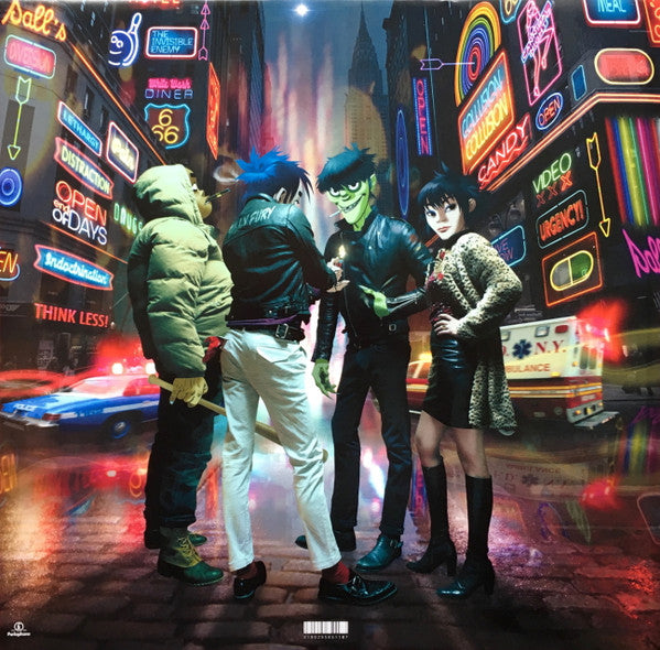 Gorillaz - Humanz: Edición Deluxe [Contenido explícito] (Libro de tapa dura) [Importación] (2 LP) [Vinilo]